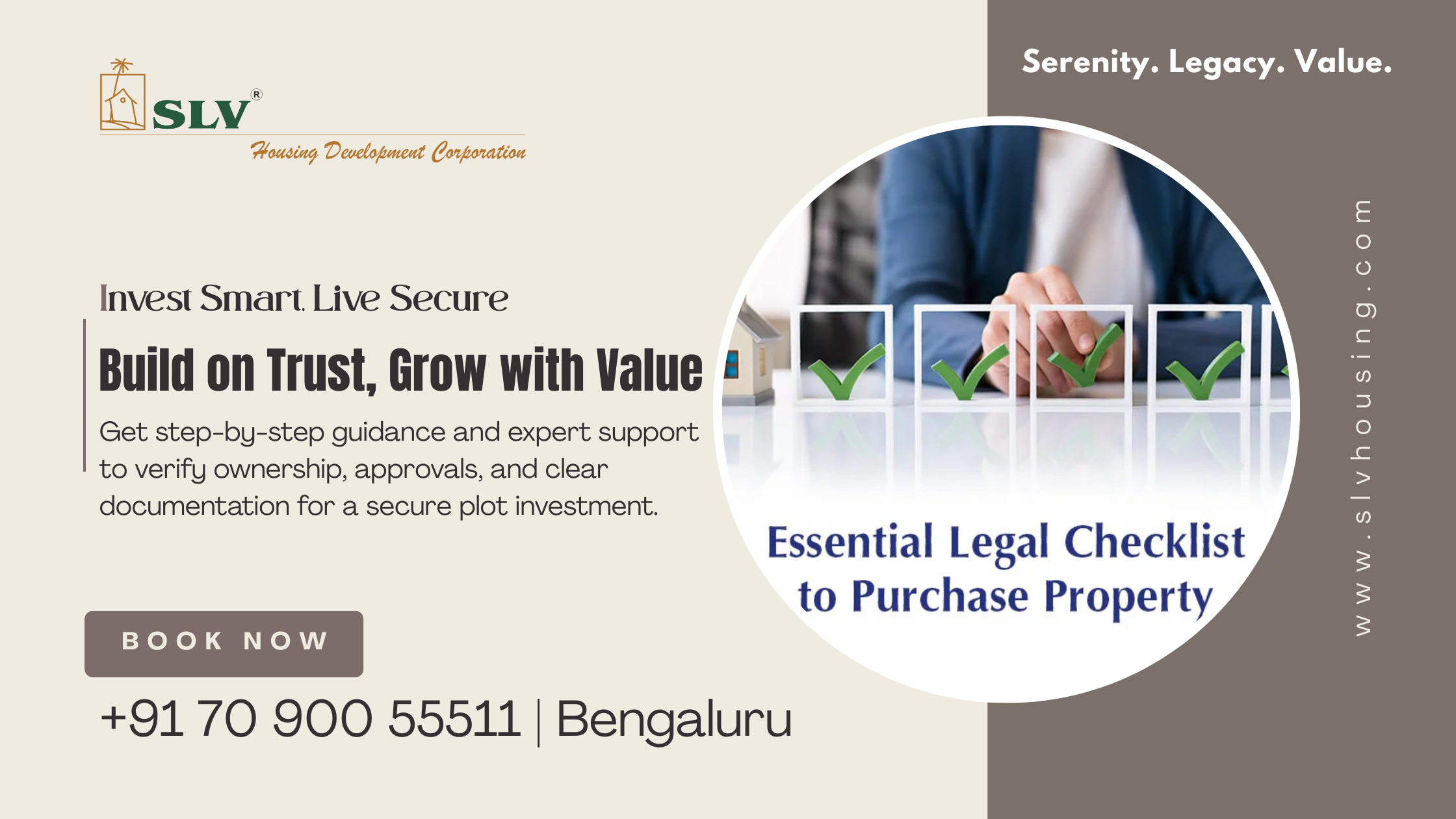 Legal checklist to ensure clear title before buying villa plots